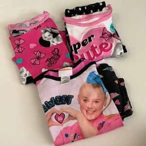 3 pair Jojo Siwa pajamas
